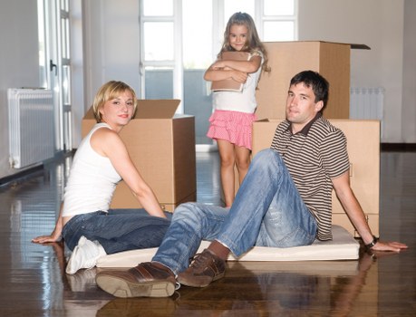 Organized boxes and packing supplies for packing services in Manorhouse